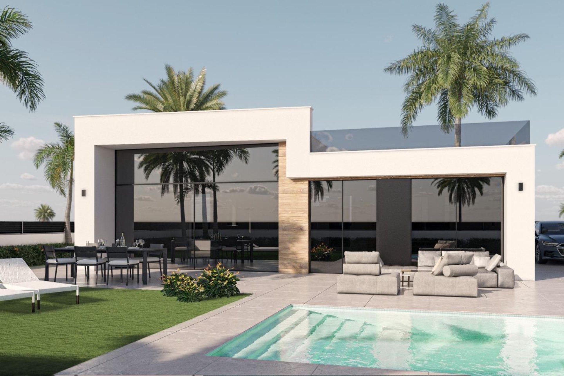 Neue Gebäude - Villa - Condado de Alhama - Costa Calida