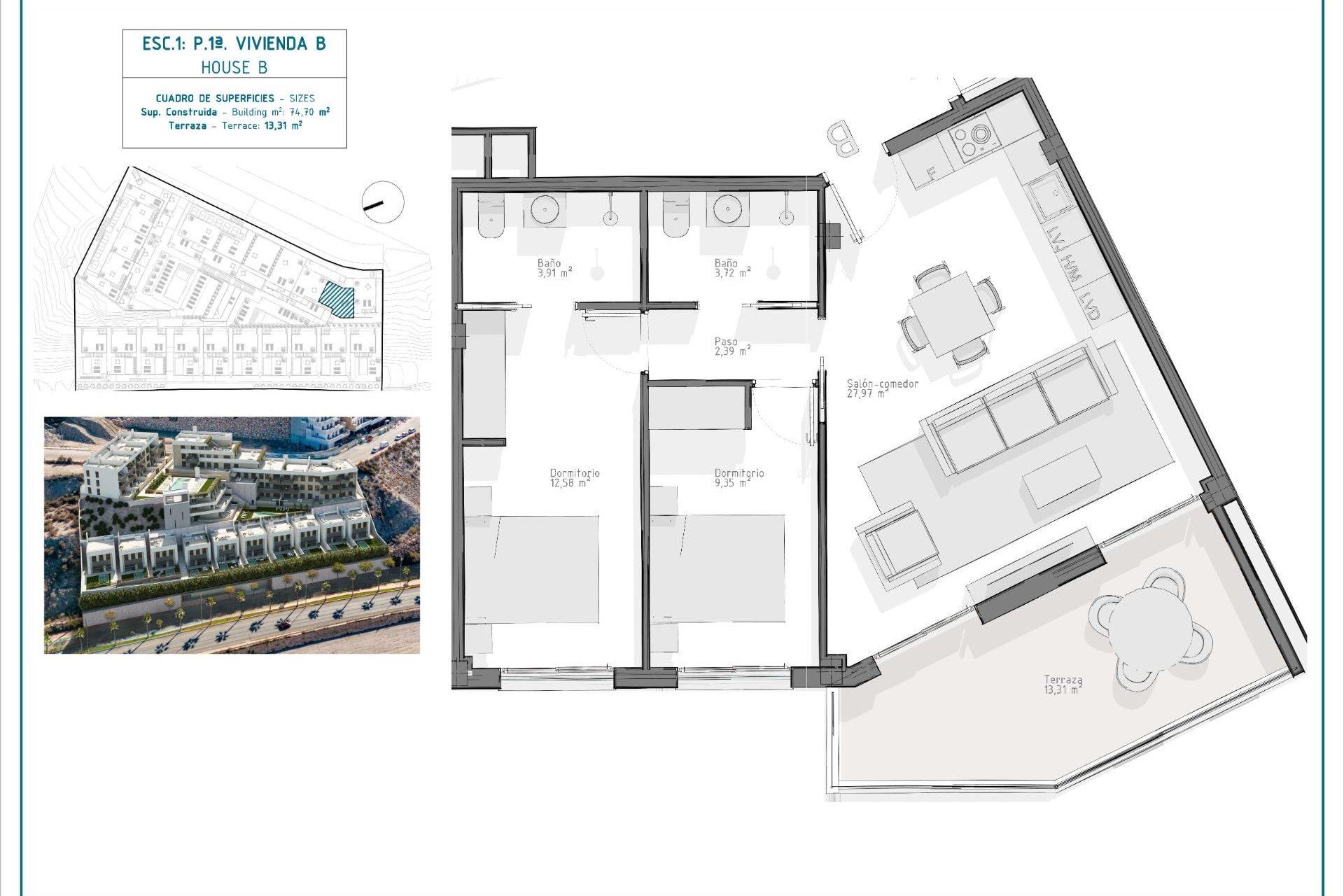 Nieuwbouw Woningen - Appartement - Aguilas - Costa Calida