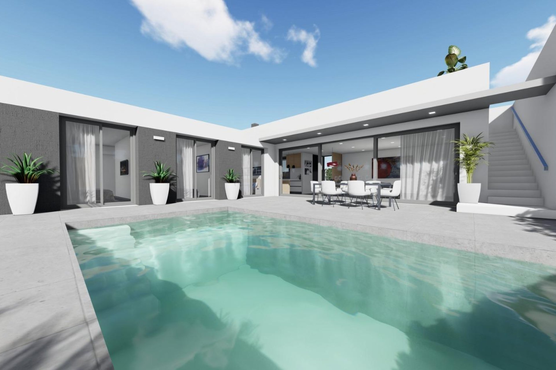 Nieuwbouw Woningen - Villa - San Juan de los Terreros - Kust van Almeria