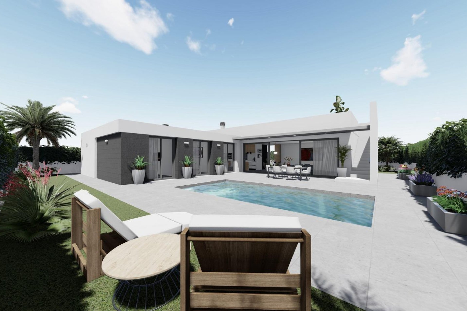 Nieuwbouw Woningen - Villa - San Juan de los Terreros - Kust van Almeria