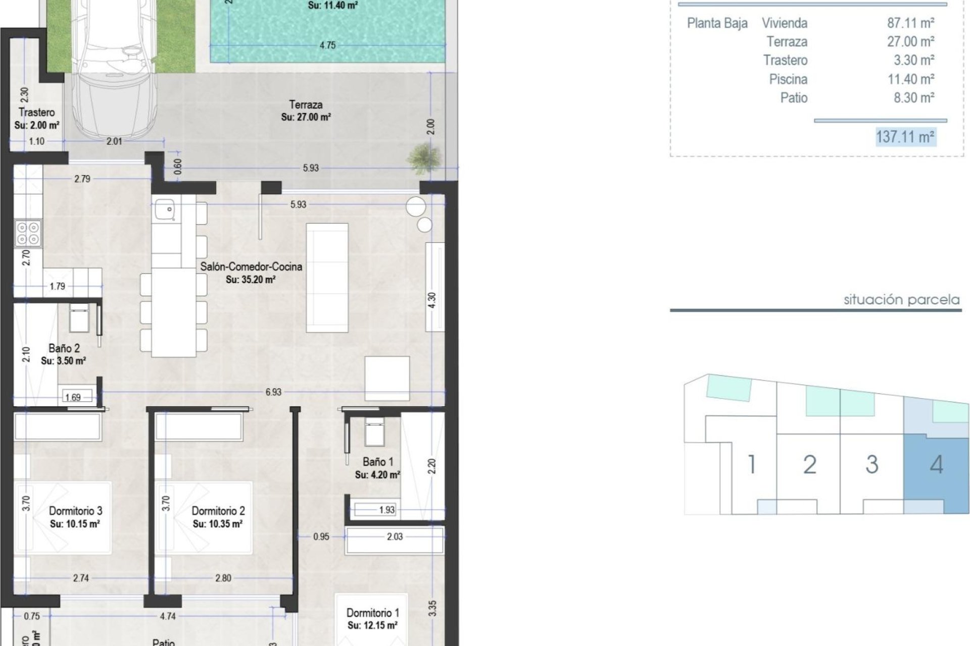 Nieuwbouw Woningen - Bungalow - Las Esperanzas - Costa Calida