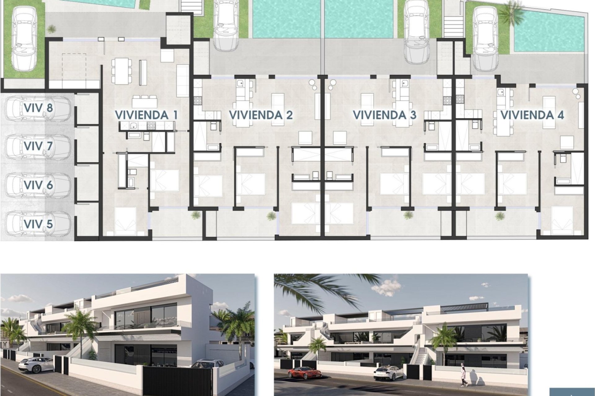 Nieuwbouw Woningen - Bungalow - Las Esperanzas - Costa Calida