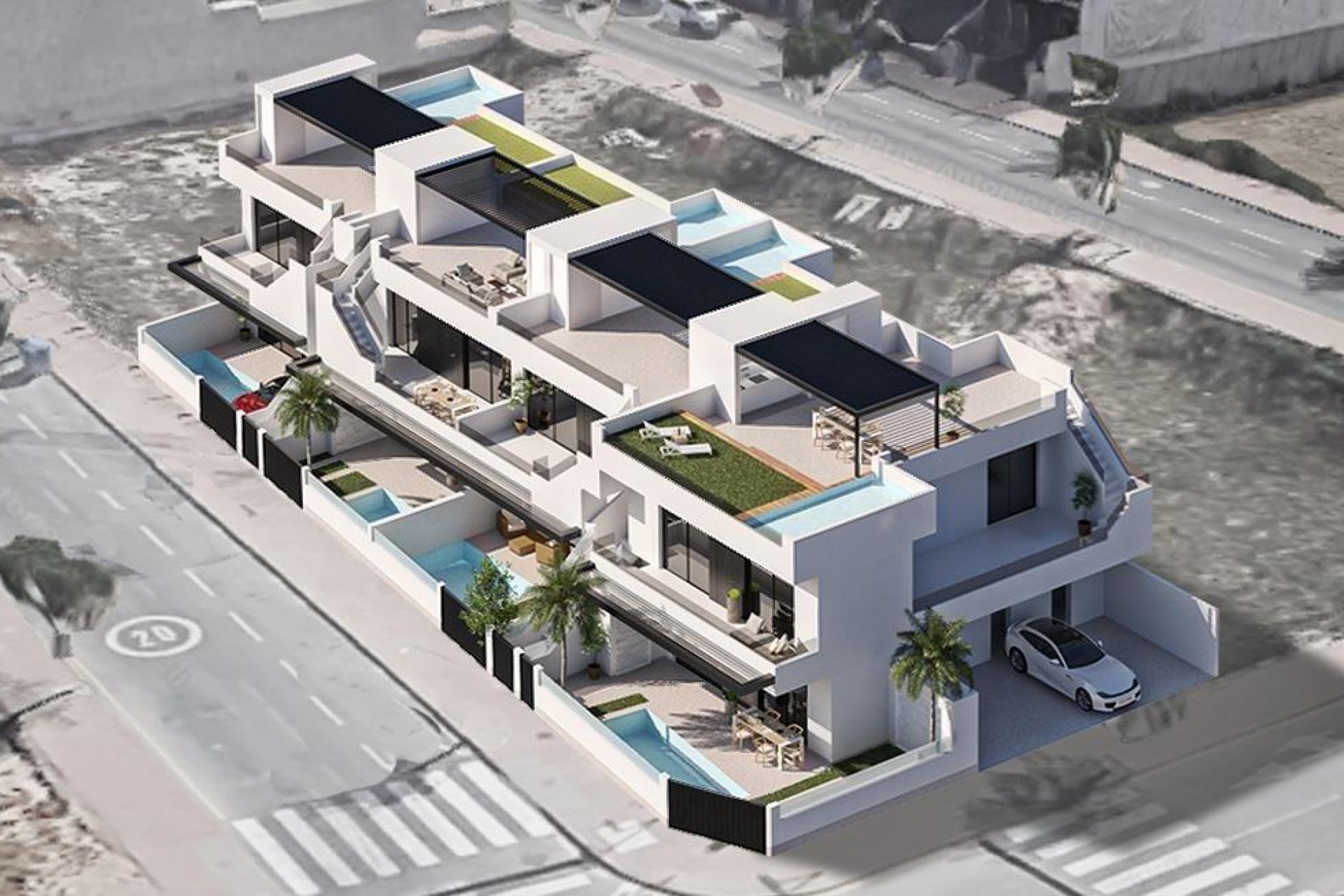 Nieuwbouw Woningen - Bungalow - Las Esperanzas - Costa Calida