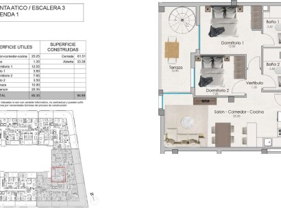 Penthouse · Nieuwbouw Woningen - Torrevieja · Estacion de autobuses · Alicante · Spanje