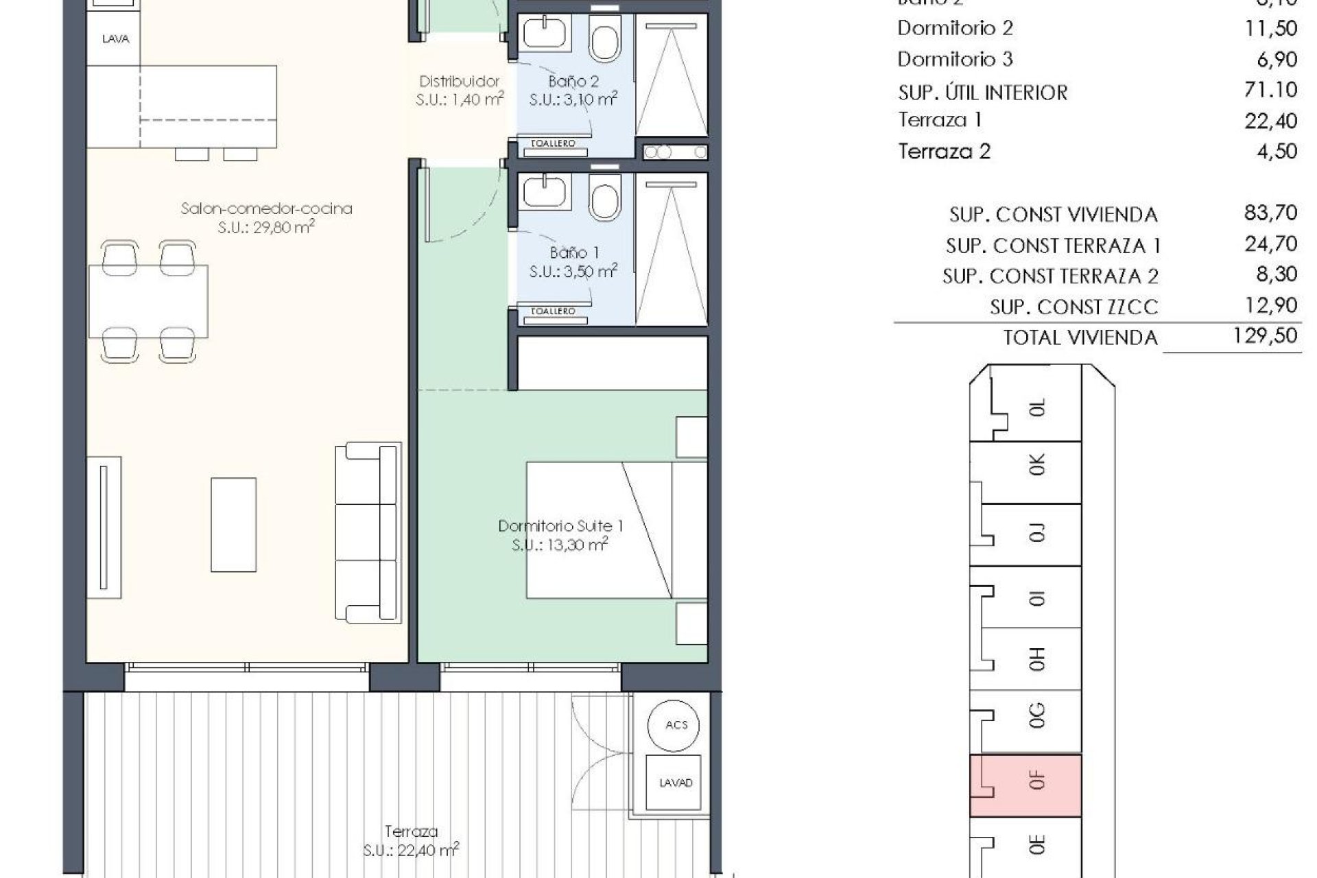 New Build - Apartment - Benijofar