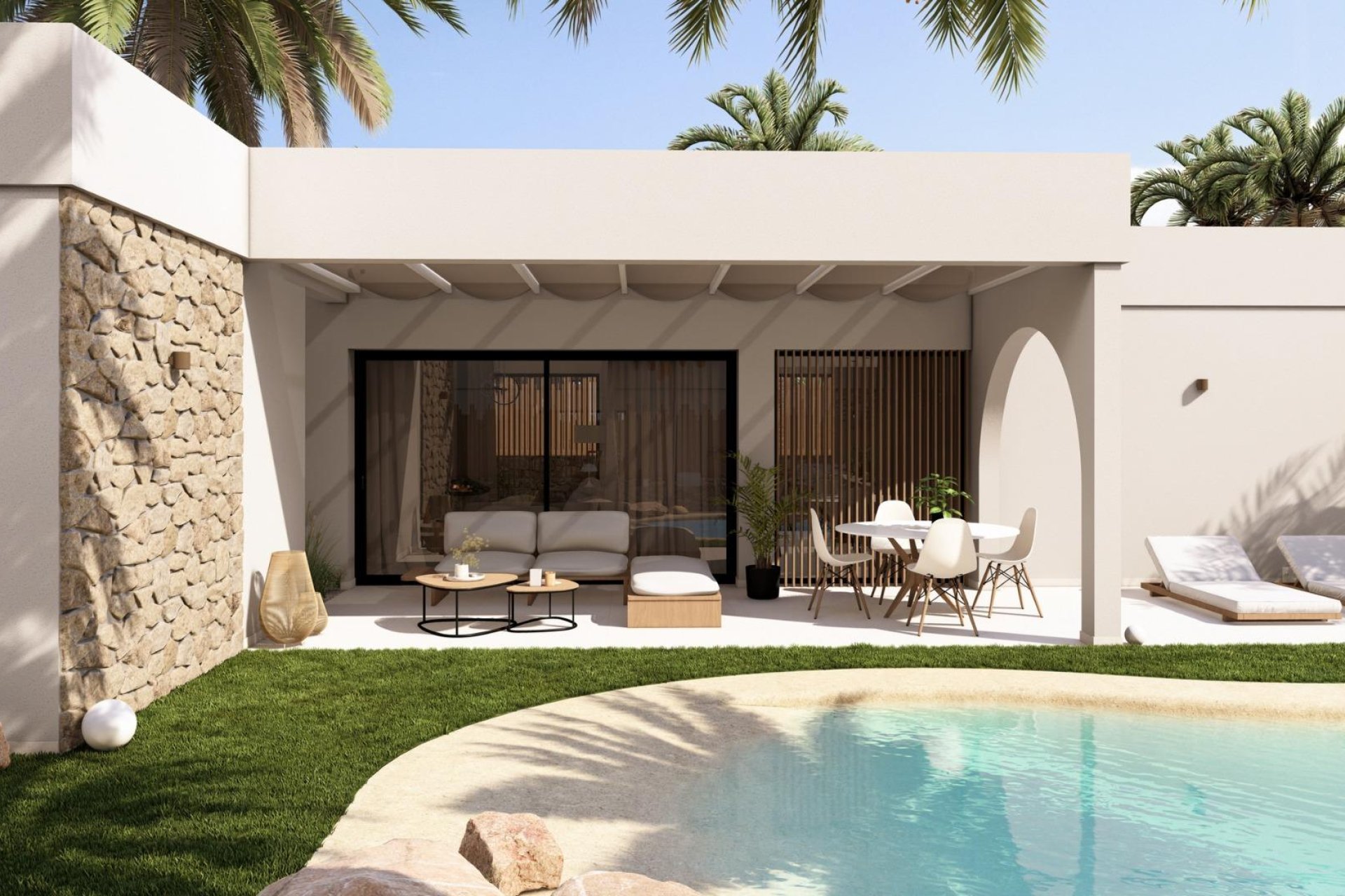 Obra nueva - Villa - Baños y Mendigo - Costa Calida