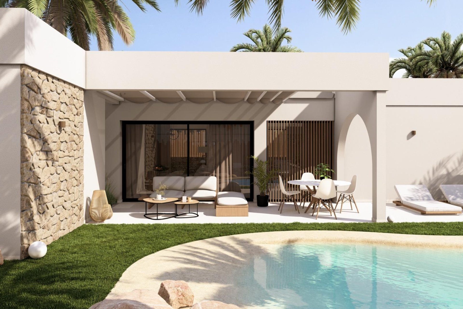 Obra nueva - Villa - Baños y Mendigo - Costa Calida