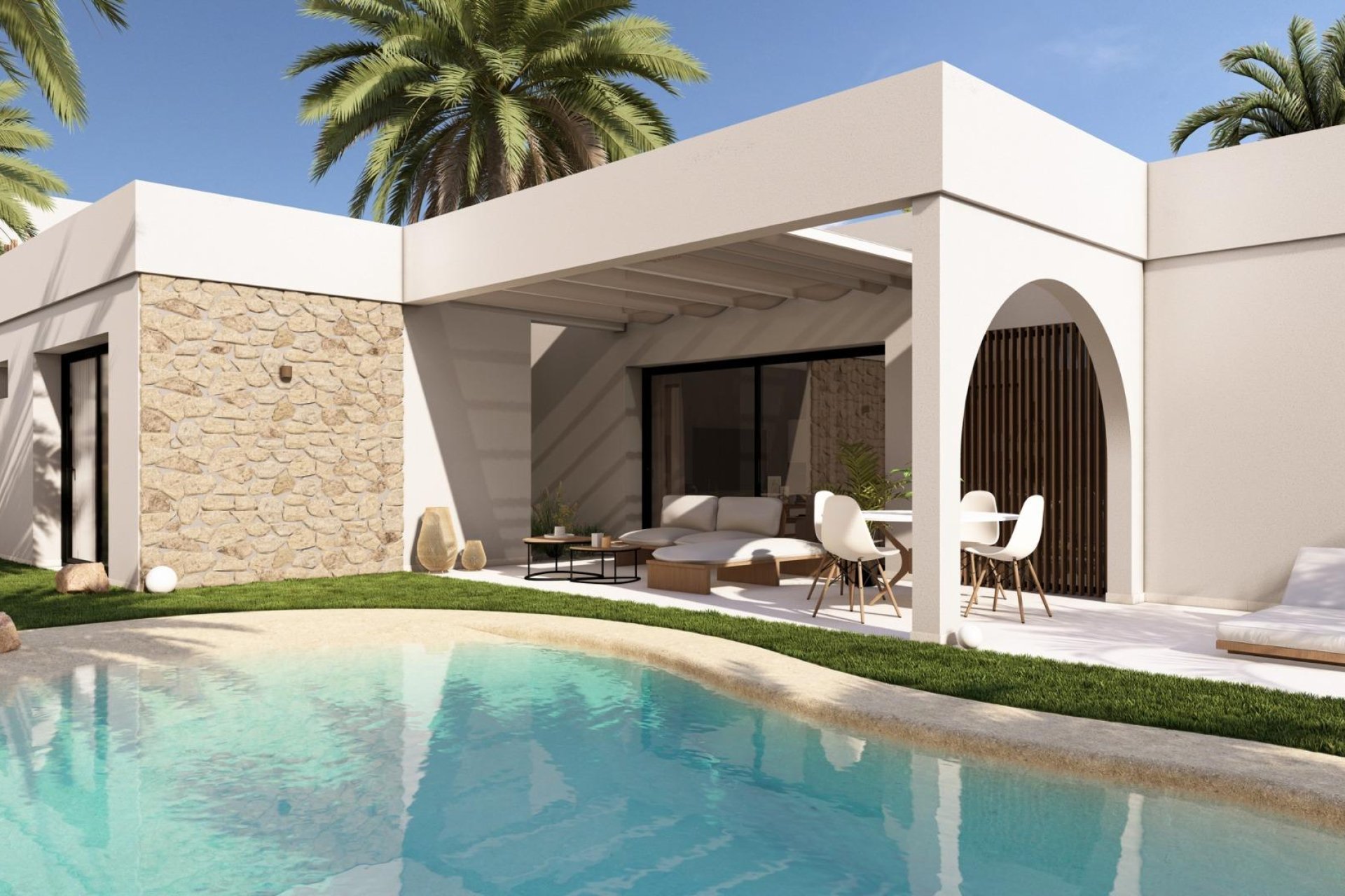 Obra nueva - Villa - Baños y Mendigo - Costa Calida