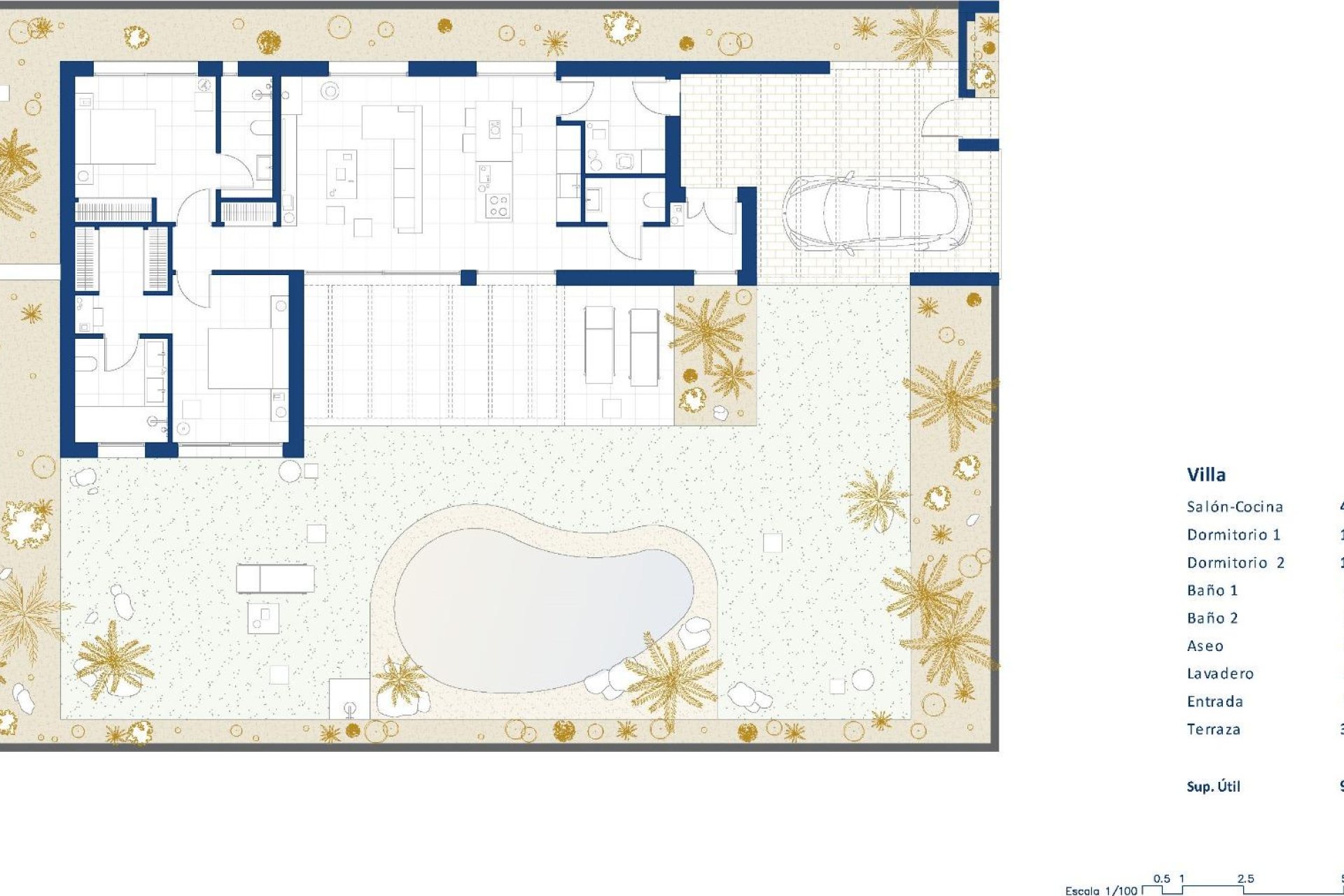 Obra nueva - Villa - Baños y Mendigo - Costa Calida