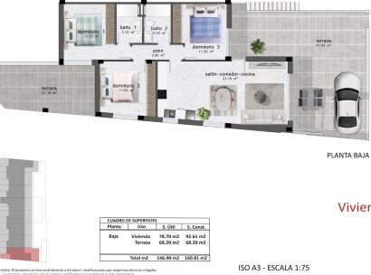 Bungalow · New Build - Benijofar · Pueblo · Alicante · Spain