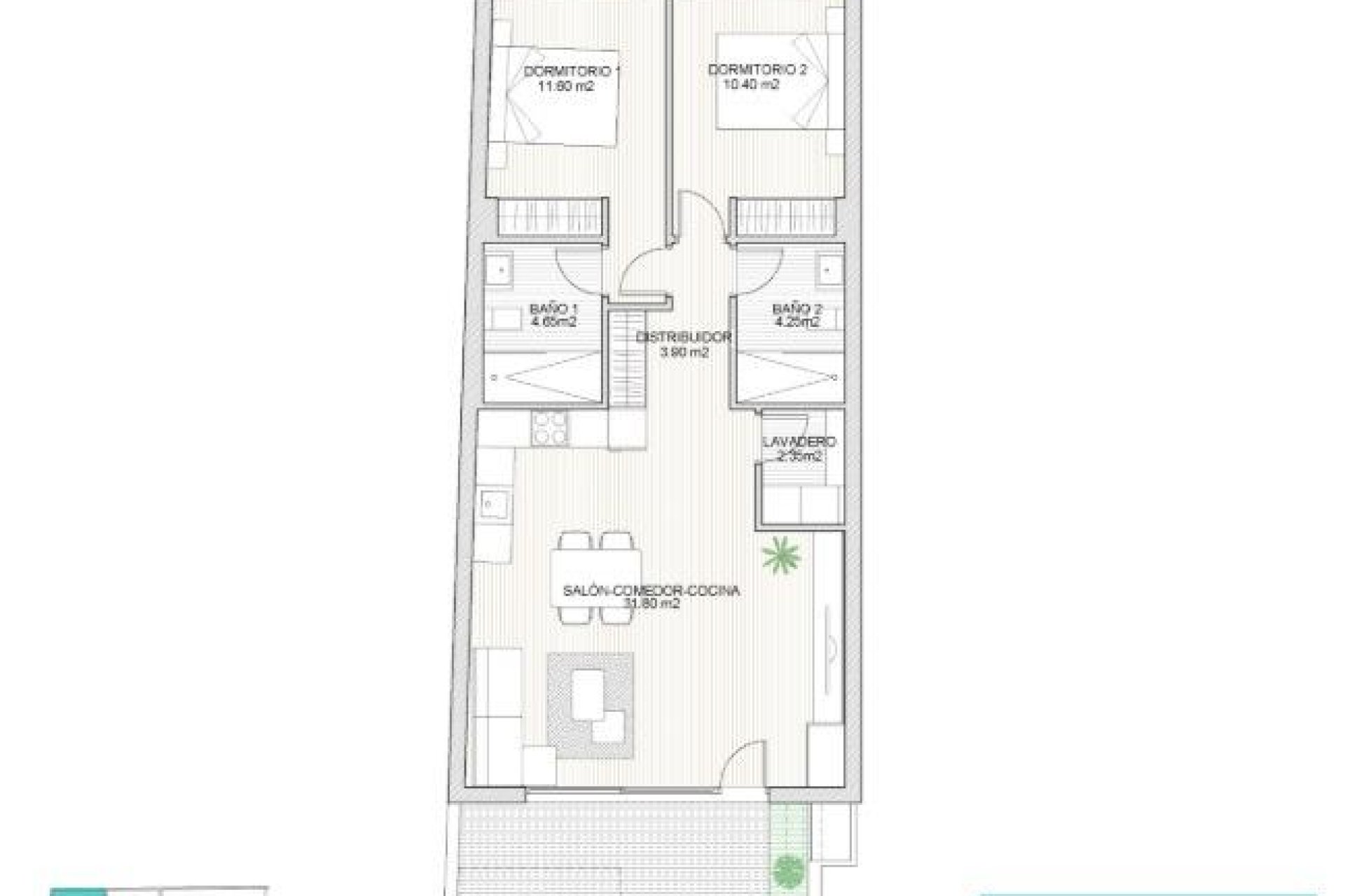Nieuwbouw Woningen - Bungalow - Lo Pagán - Costa Calida