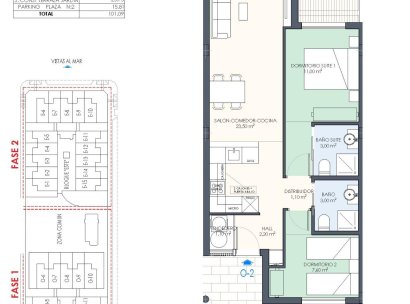 Bungalow · New Build - Pilar de la Horadada · Playa de las Higuericas · Alicante · Spain