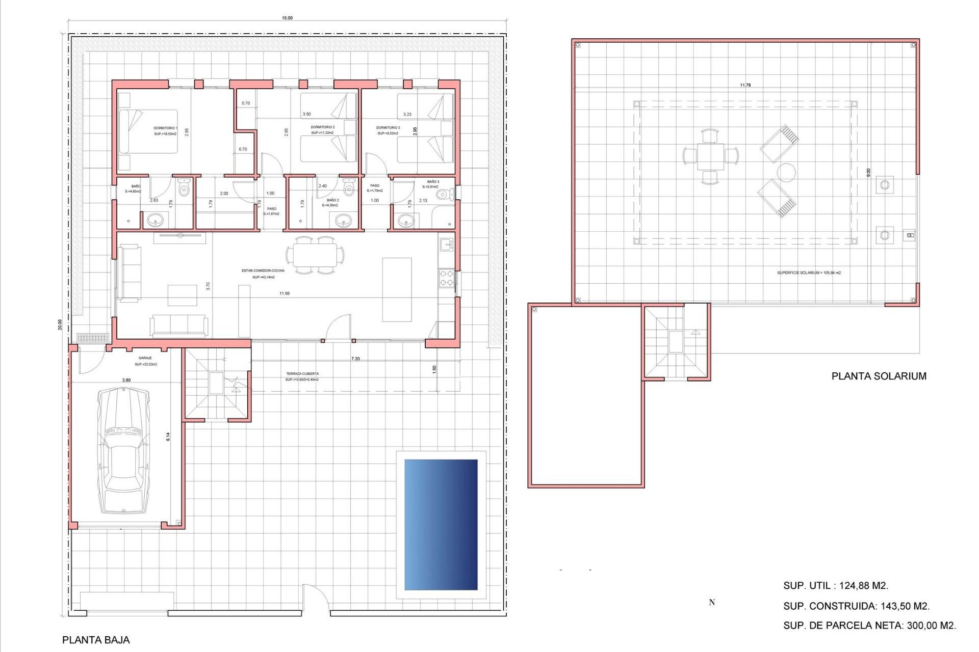Obra nueva - Villa - Fuente Alamo - Costa Calida