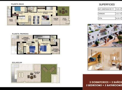 Town house · New Build - Orihuela Costa · Vistabella Golf · Alicante · Spain