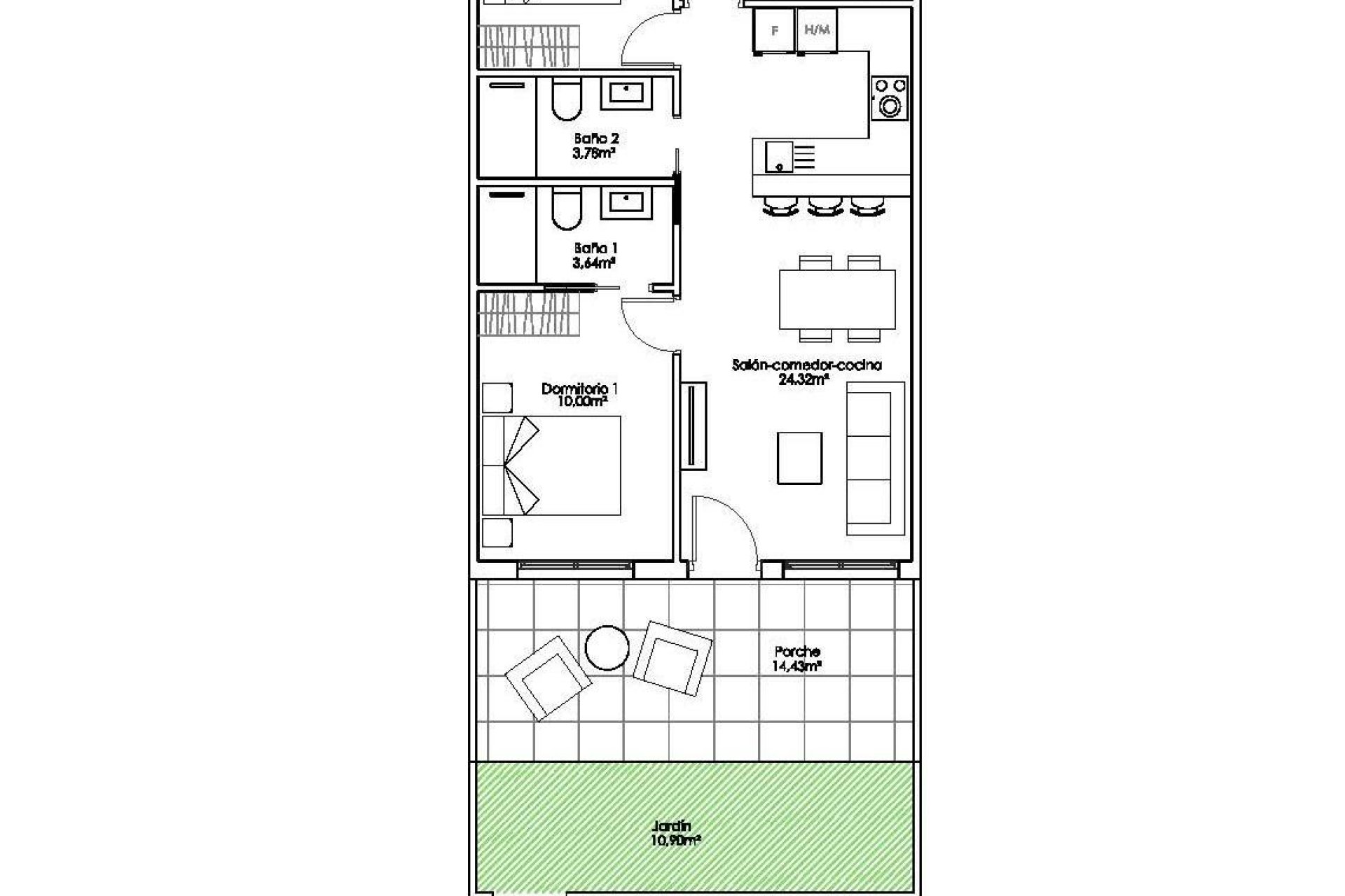 New Build - Bungalow - Pilar de la Horadada - Costa Blanca South