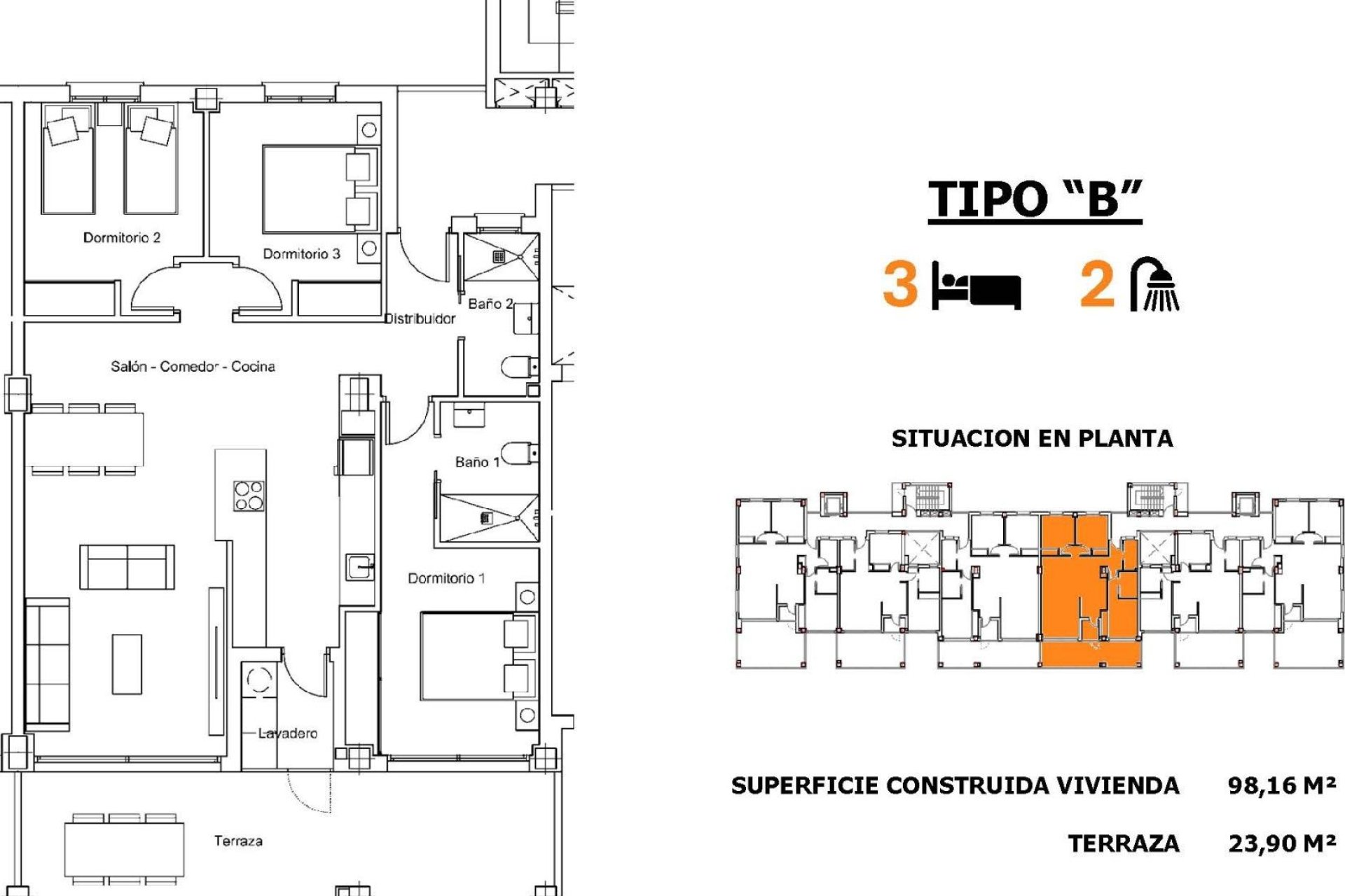 Nieuwbouw Woningen - Appartement - Benijofar