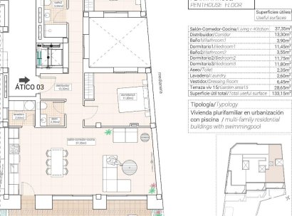 Penthouse · Neue Gebäude - Benijofar · Pueblo · Alicante · Spanien