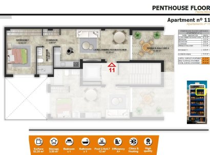 Penthouse · Nieuwbouw Woningen - Torrevieja · Playa del Acequión · Alicante · Spanje