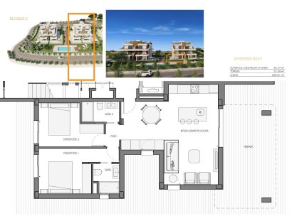Apartment · New Build - Fuente Alamo · Hacienda del Alamo · Murcia · Spain