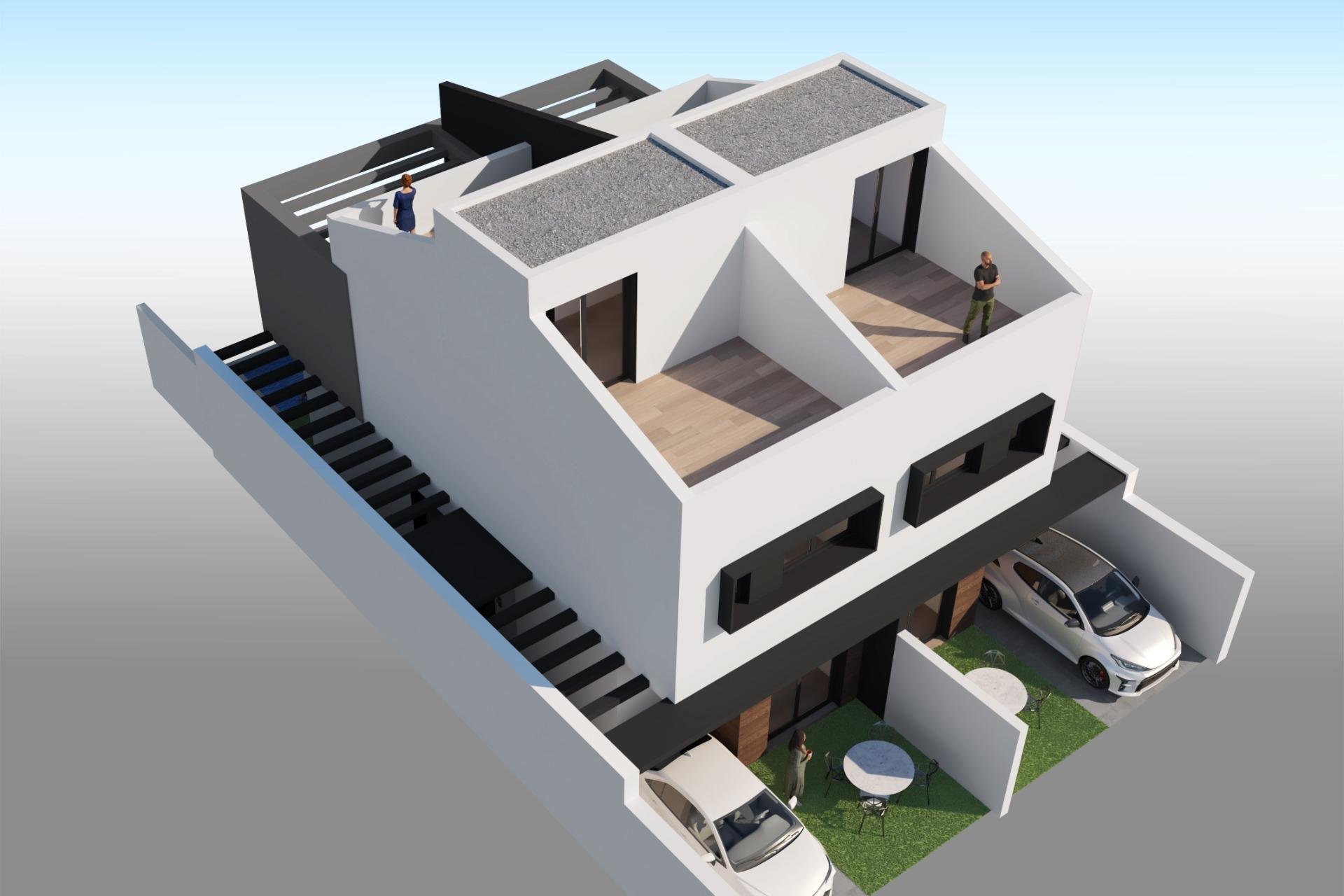 Nybyggnation - Villa - Santiago de la Ribera - Costa Calida