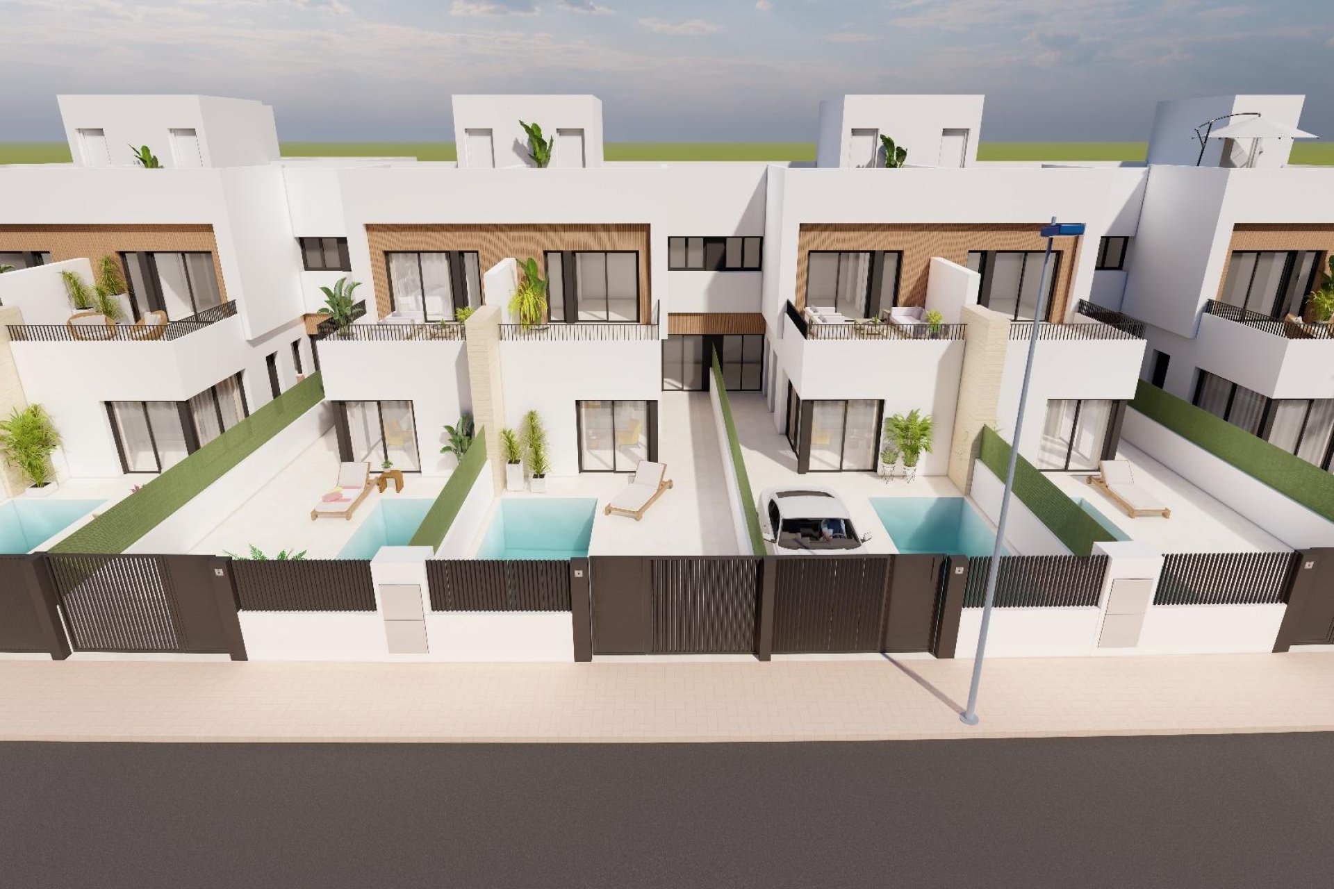 Nybyggnation - Villa - Santiago de la Ribera - Costa Calida