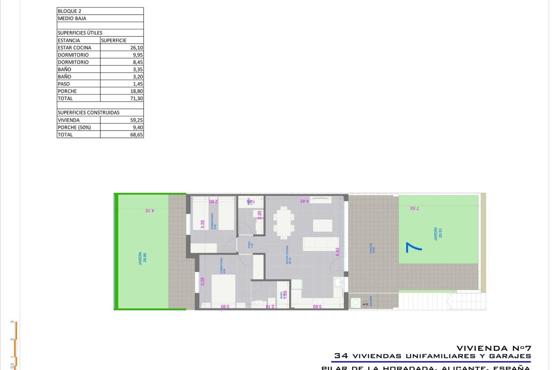 Nieuwbouw Woningen - Bungalow - Benijofar