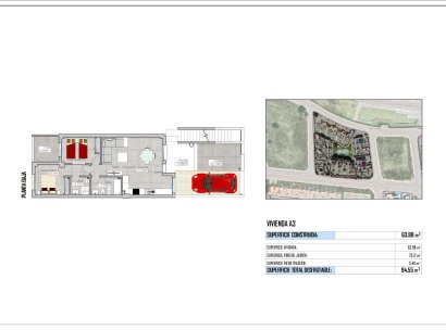 Bungalow · New Build - Cox · San Fernando · Alicante · Spain
