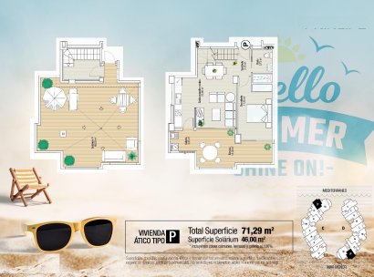 Penthouse · New Build - La Manga del Mar Menor · La Manga · Murcia · Spain