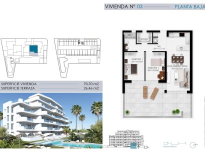 Appartement · Nieuwbouw Woningen - Mil Palmeras · Alicante · Spanje