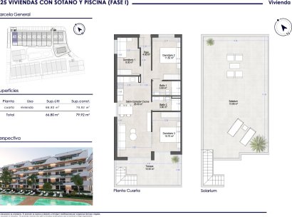 Penthouse · New Build - Santiago de la Ribera · Murcia · Spain