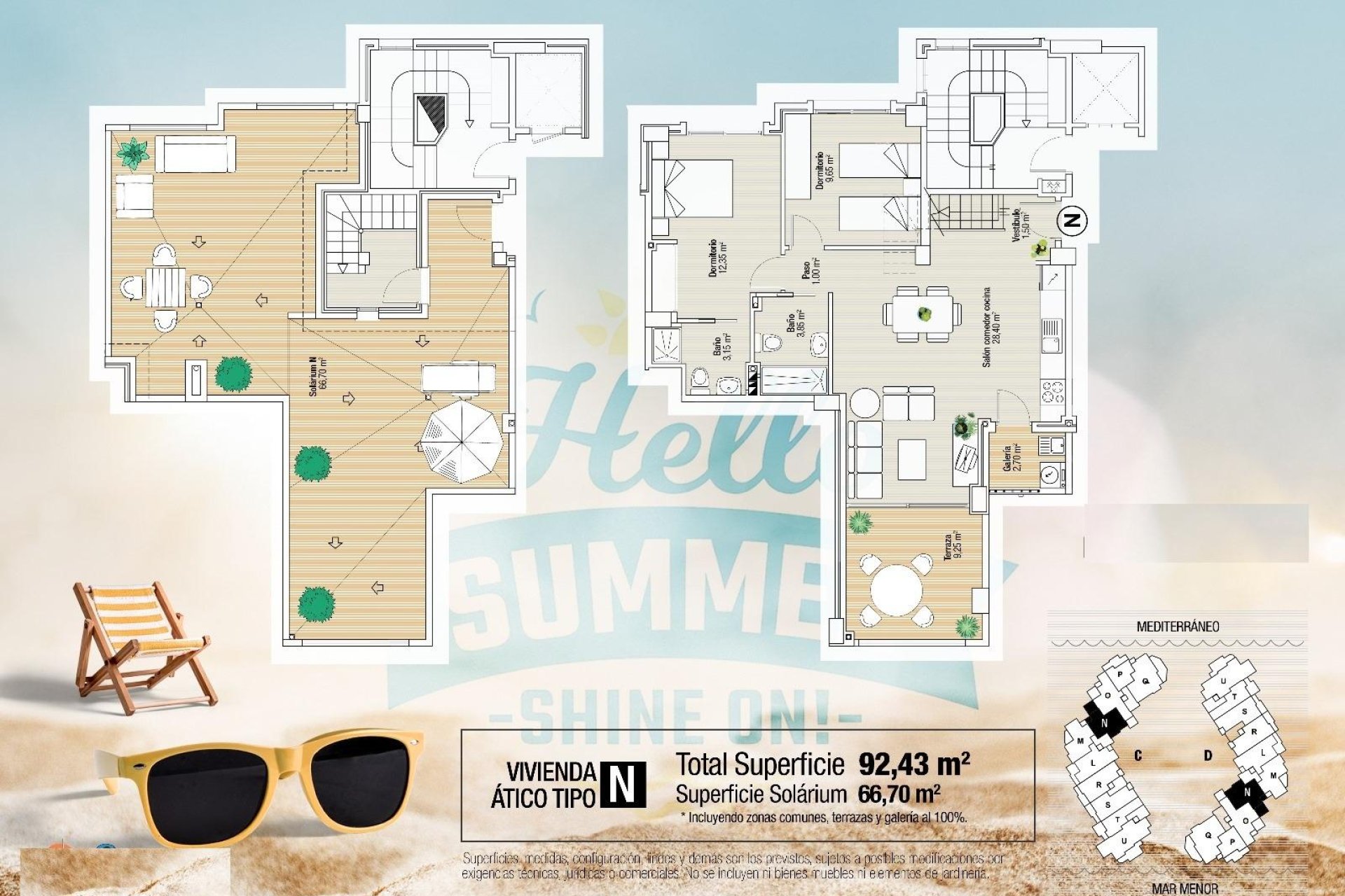 Nieuwbouw Woningen - Penthouse - La Manga del Mar Menor - Costa Calida