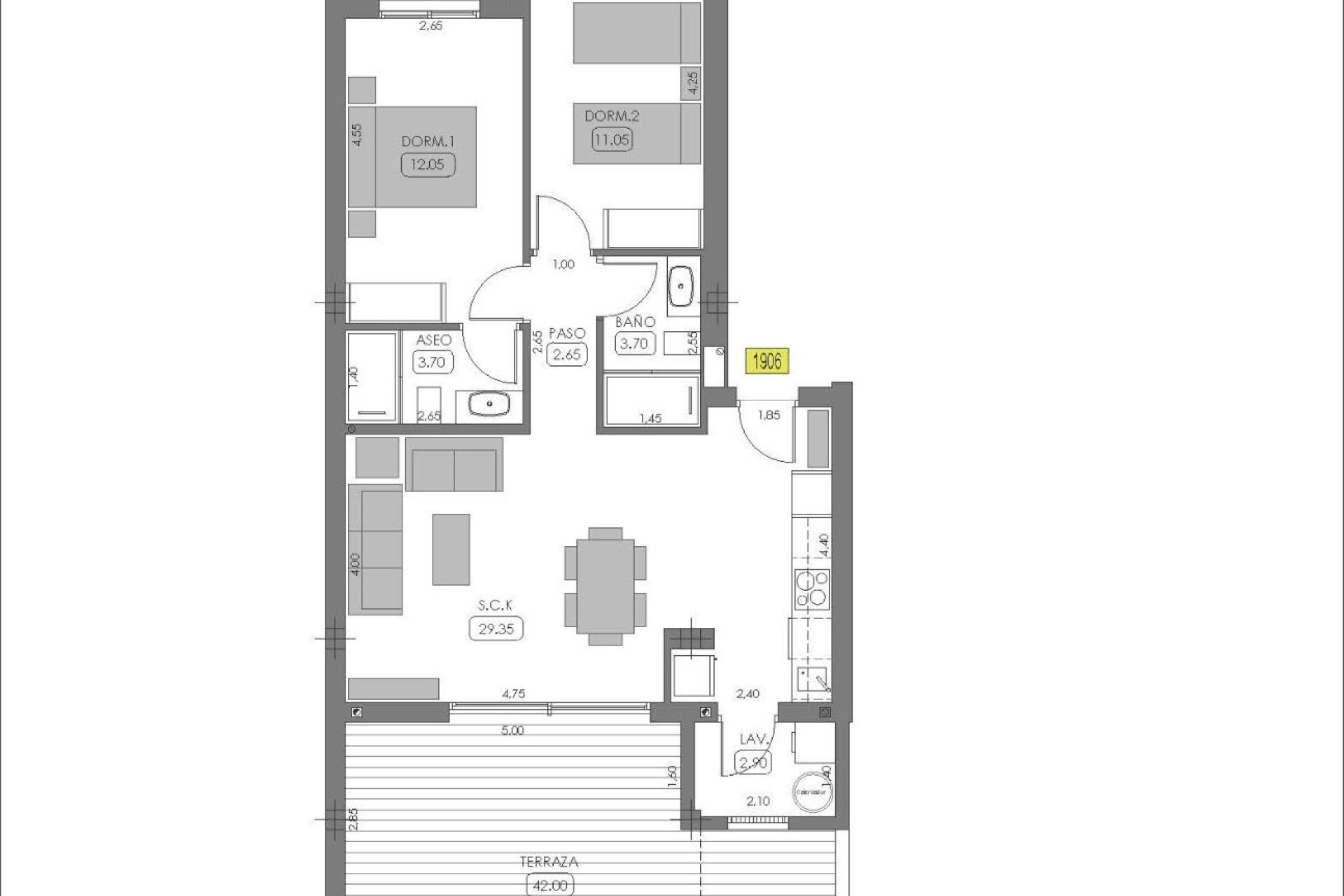 New Build - Bungalow - La Finca Golf