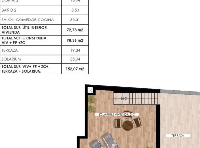 Penthouse · Nieuwbouw Woningen - Torrevieja · Parque de las Naciones · Alicante · Spanje