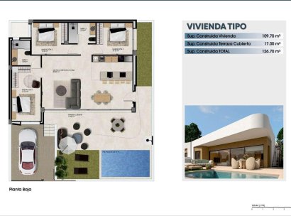 Quad house · Nieuwbouw Woningen - Benijofar · Pueblo · Alicante · Spanje