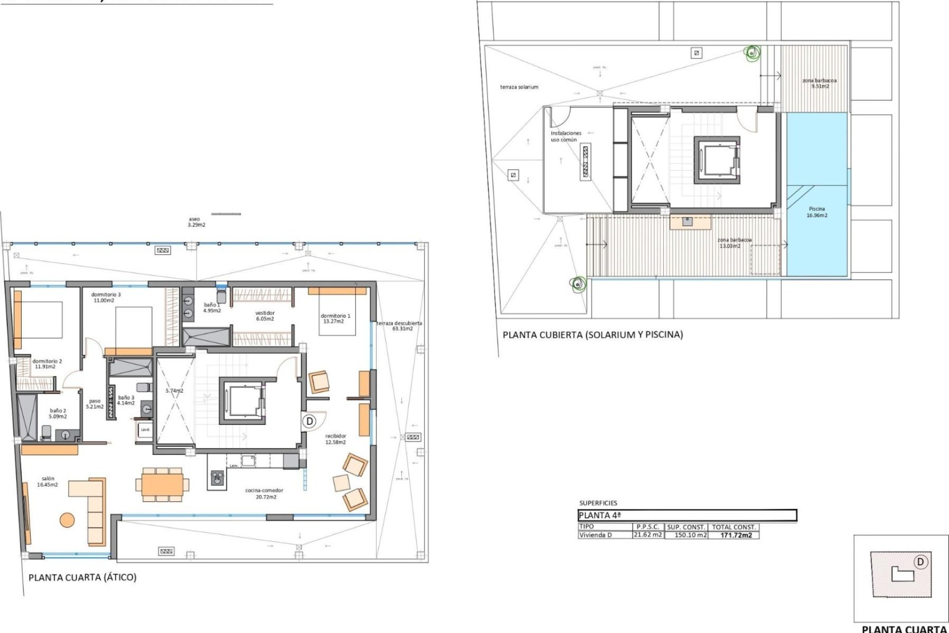 Nieuwbouw Woningen - Penthouse - Lo Pagán - Costa Calida