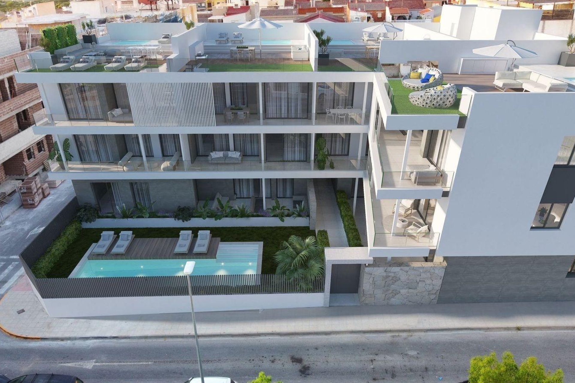 Neue Gebäude - Penthouse - Benijofar