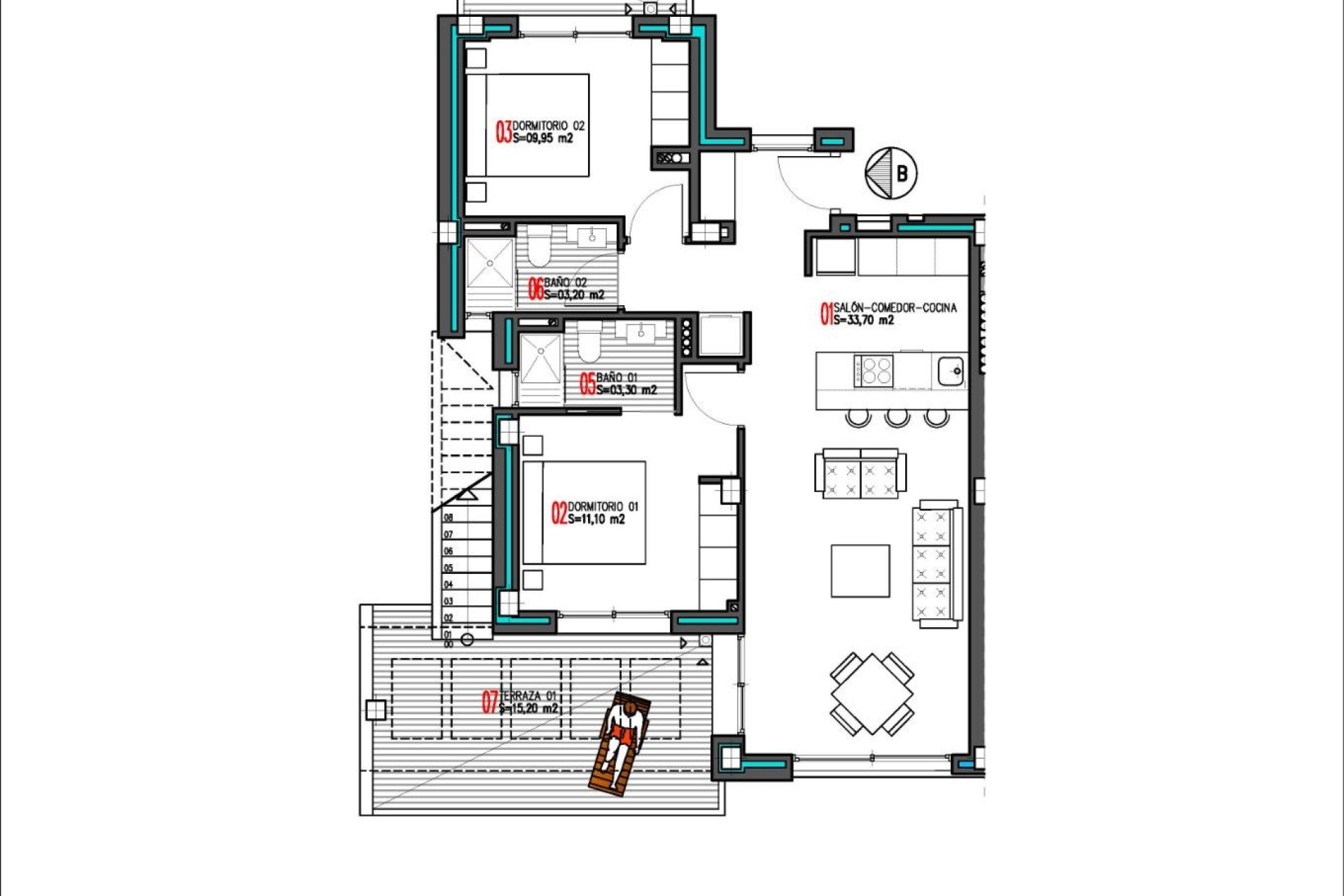 Neue Gebäude - Penthouse - Torrevieja - Costa Blanca Süd
