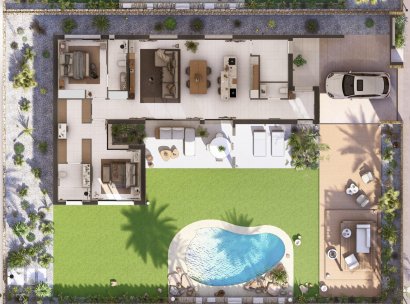Villa · Obra nueva - Baños y Mendigo · Altaona Golf · Murcia · España