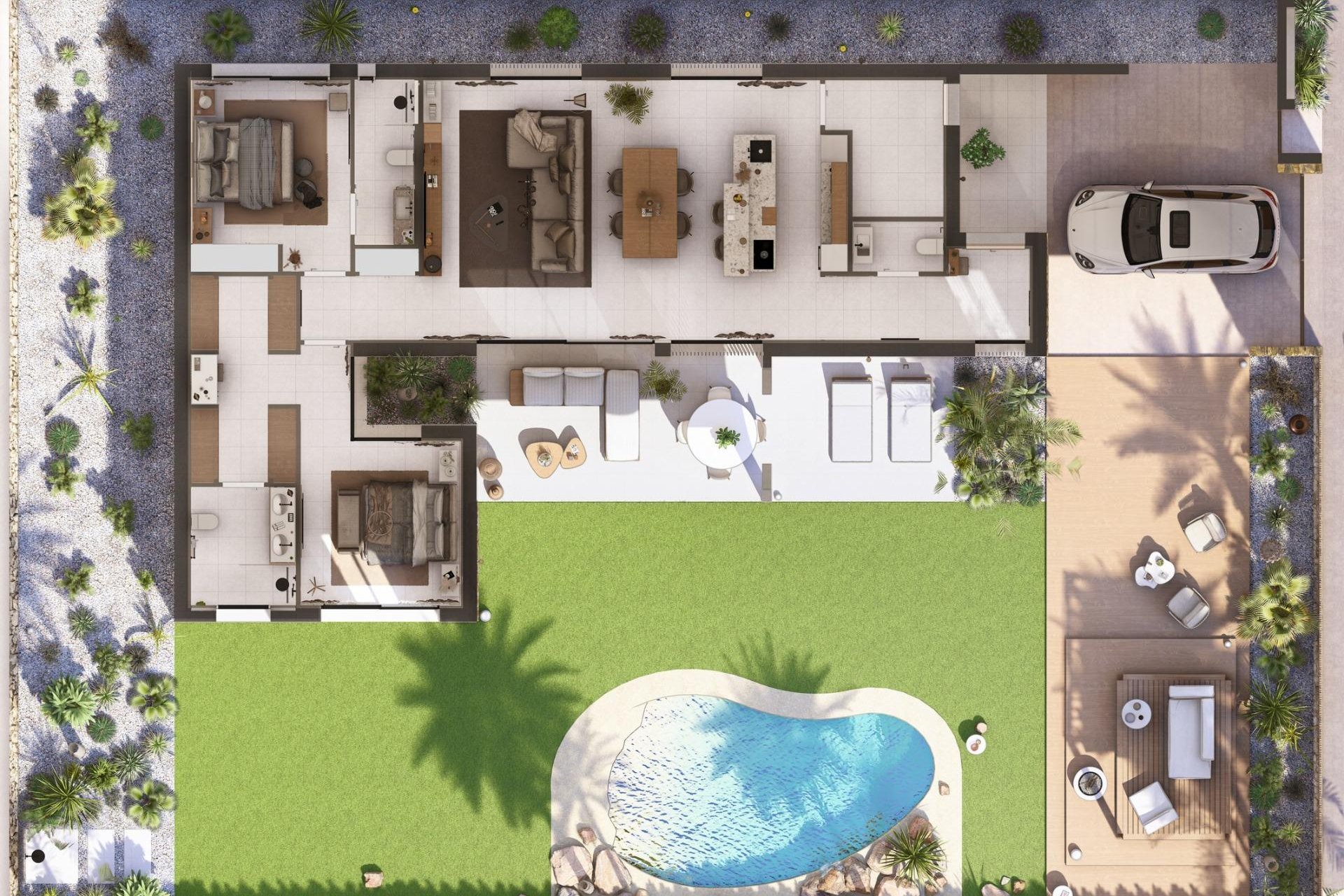 Nybyggnation - Villa - Baños y Mendigo - Costa Calida