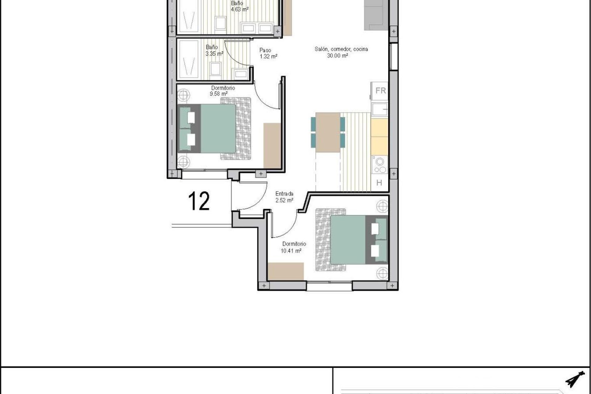 Nieuwbouw Woningen - Appartement - San Cayetano - Costa Calida