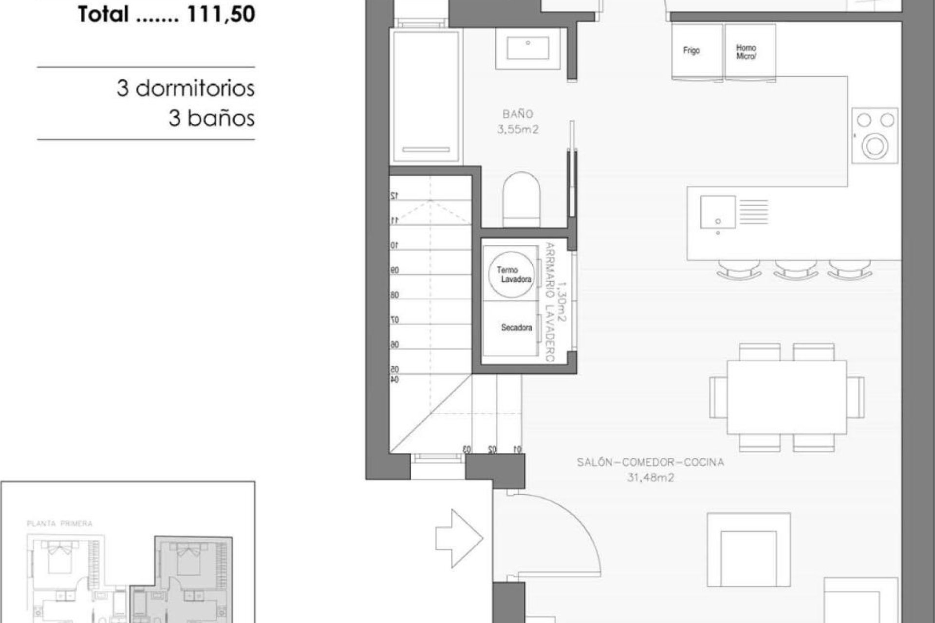 Nieuwbouw Woningen - Penthouse - Benijofar