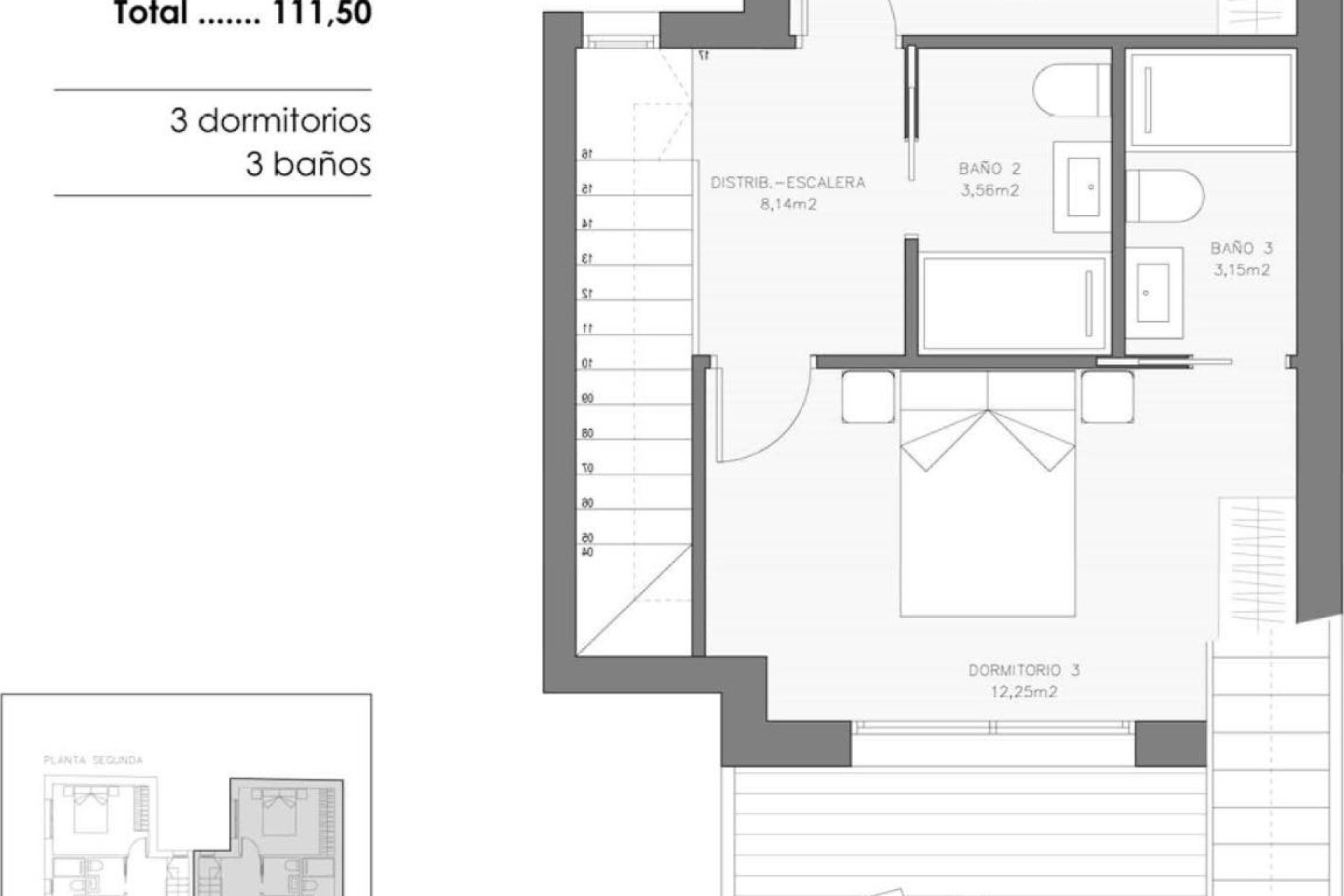 Nieuwbouw Woningen - Penthouse - Benijofar