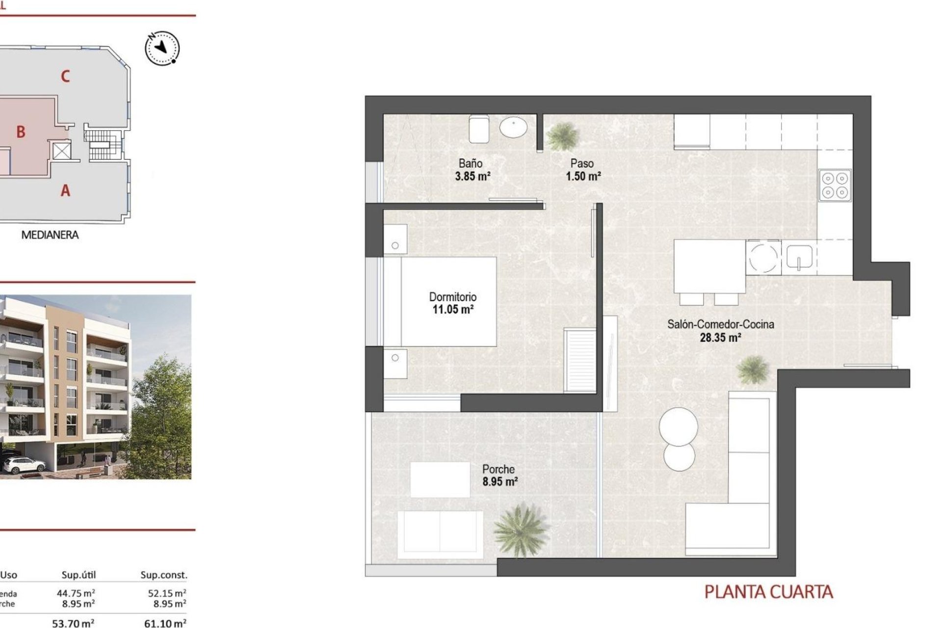 Nieuwbouw Woningen - Penthouse - Lo Pagán - Costa Calida