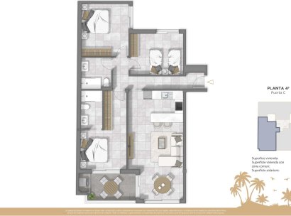 Penthouse · Neue Gebäude - Benijofar · Pueblo · Alicante · Spanien