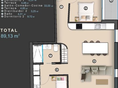 Appartement · Nieuwbouw Woningen - Torrevieja · Centro · Alicante · Spanje