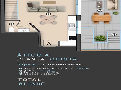 Penthouse · Nieuwbouw Woningen - Torrevieja · Centro · Alicante · Spanje