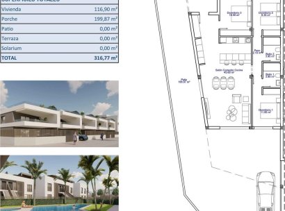 Bungalow · Obra nueva - Benijofar · Pueblo · Alicante · España