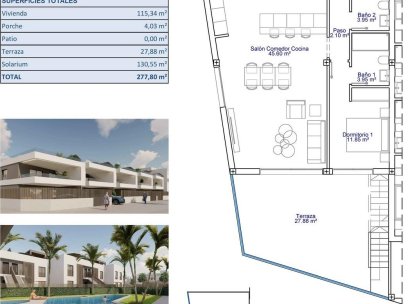 Bungalow · Obra nueva - Benijofar · Pueblo · Alicante · España
