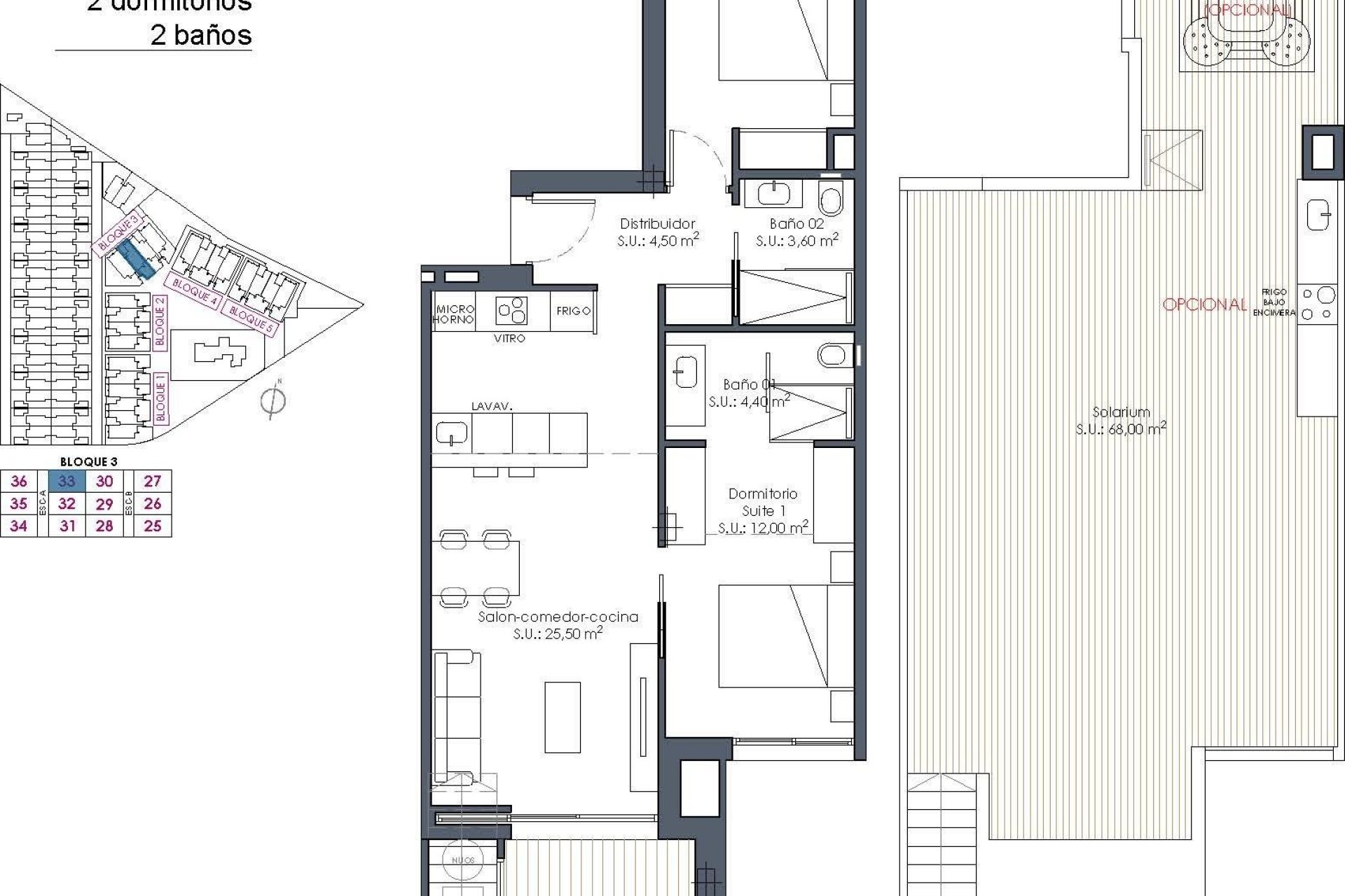 New Build - Penthouse - Serena Golf - Costa Calida