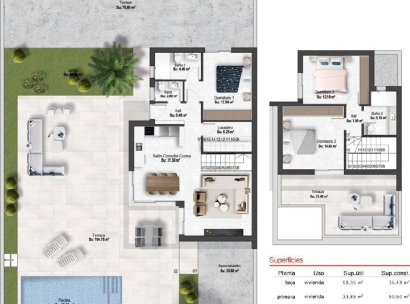 Villa · Obra nueva - Baños y Mendigo · Altaona Golf · Murcia · España